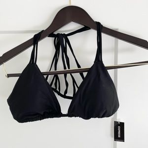 Strappy Back Triangle Bikini Top